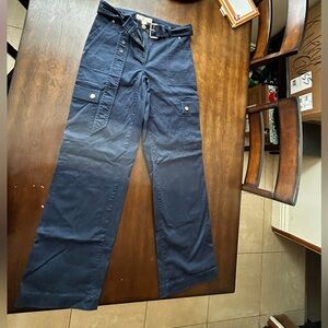Michael Kors Dark Blue Cargo Pants